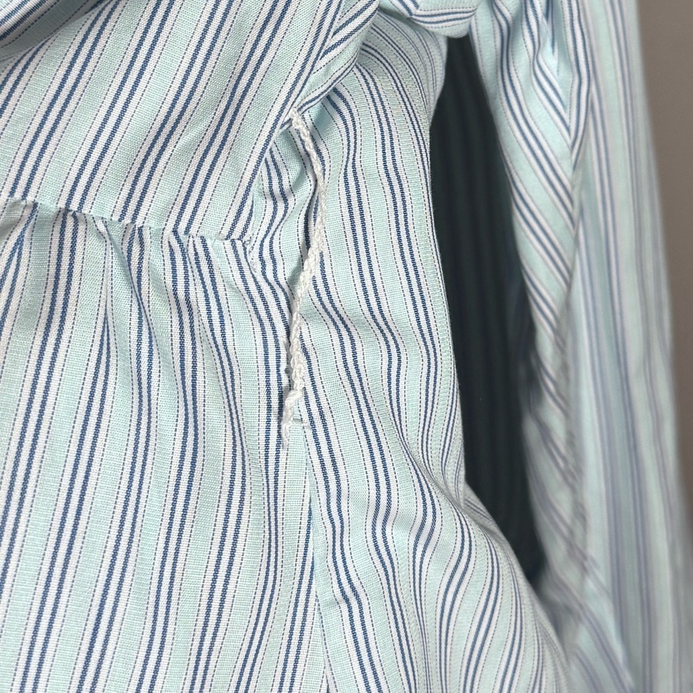 NWT Maje TROMPE-L’OEIL STRIPED SHIRT DRESS in Sz. 36 - Picture 12 of 12